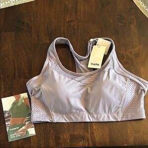 Yvette Lilac Sports Bra